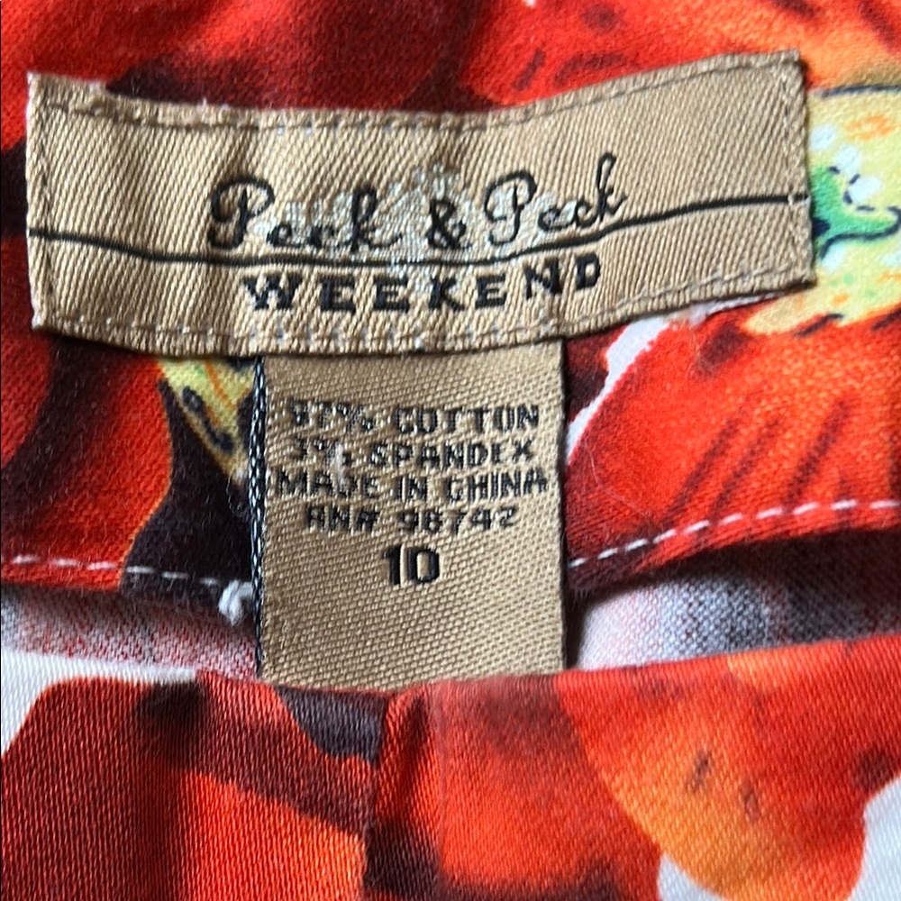 Poppy pattern pants - Picture 2 of 5
